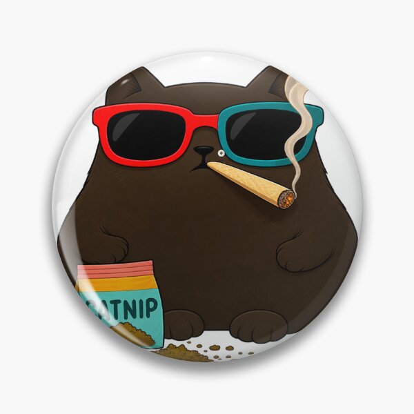 Item preview, Catnip King, Funny Cat with Retro Sunglasses designed and sold by magicmode.