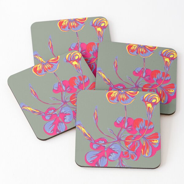 Item preview, Plate 004 — Electric Oxalis designed and sold by DelamuraArt.