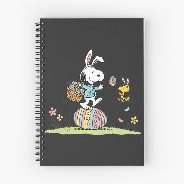 Item preview, Snoopy Easter Fun: Happy Dog & Egg Cartoon Celebration | Best Gift designed and sold by DodgerTheHunter.
