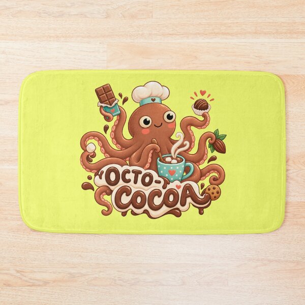 Item preview, Octo Cocoa Cute Octopus Hot Chocolate Kawaii Baker designed and sold by SVox.