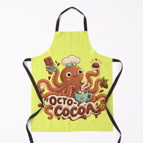 Item preview, Octo Cocoa Cute Octopus Hot Chocolate Kawaii Baker designed and sold by SVox.
