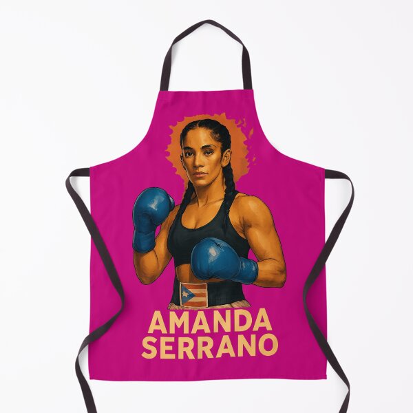Item preview, Amanda Serrano: The Real Deal - Puerto Rican Pride Boxing Art designed and sold by Urban-InkStudio.