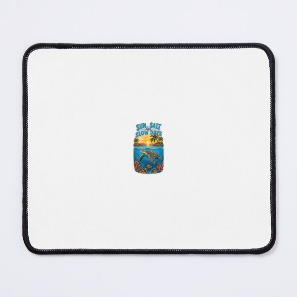 Item preview, Sun Salt and Slow Days Sea Turtle Tropical Design designed and sold by Peak Pop Studio..