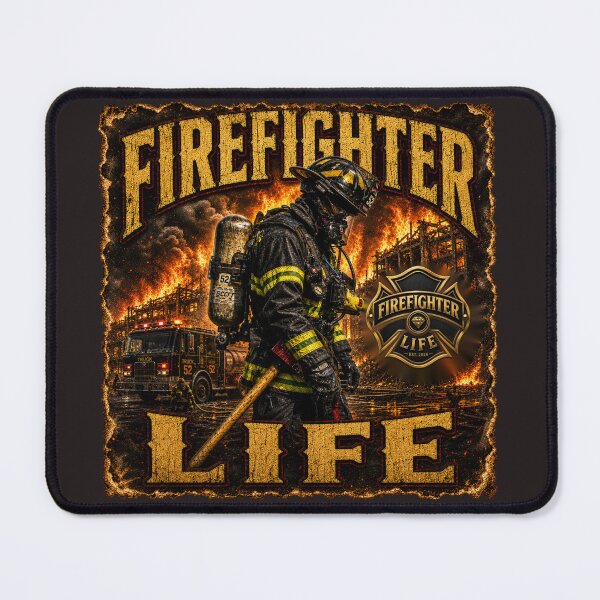Item preview, Firefighter Life – Into the Fire designed and sold by Sky Diamond Designs.