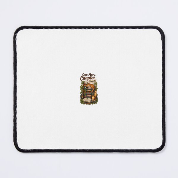 Item preview, One More Chapter Probably Cozy Reading Cat Design designed and sold by Peak Pop Studio..