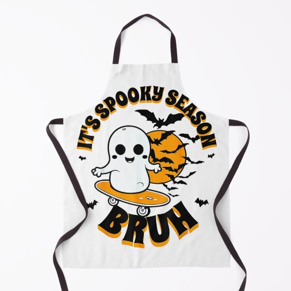 Item preview, It's Spooky Season Bruh Meme Slang Halloween Skater Ghost T-Shirt designed and sold by Alan Cruz.