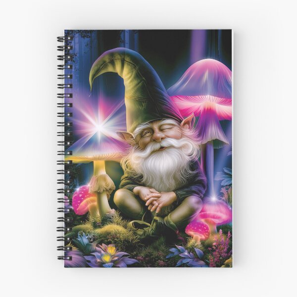 Item preview, Winking Wizard of the Neon Grove designed and sold by bloorose.