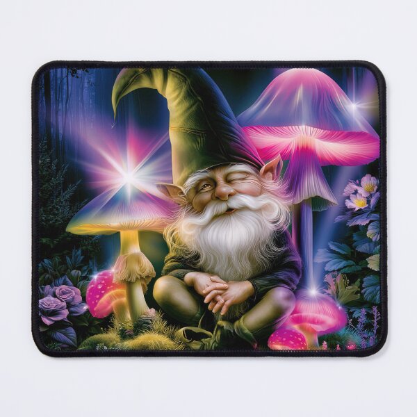 Item preview, Winking Wizard of the Neon Grove designed and sold by bloorose.