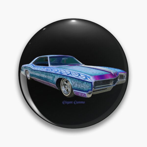 Item preview, 1966 Riviera Blue Monday no text Lowrider, Kustom, Hot Rod, Muscle Car designed and sold by Elegant Customs.