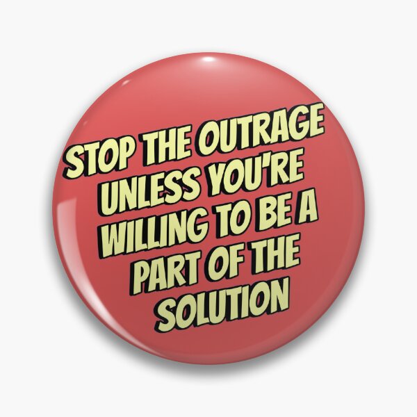 Item preview, Stop the Outrage designed and sold by The She Shed.