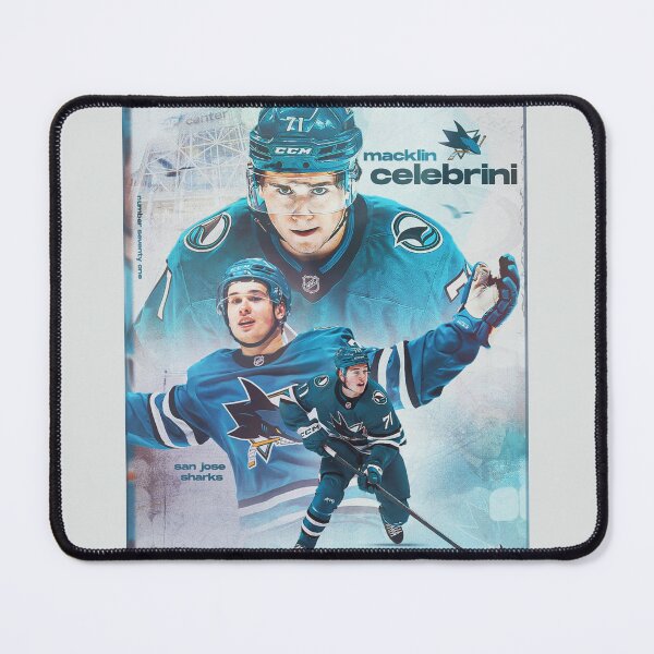 Item preview, Macklin Celebrini designed and sold by Skeleton Hockey Department .