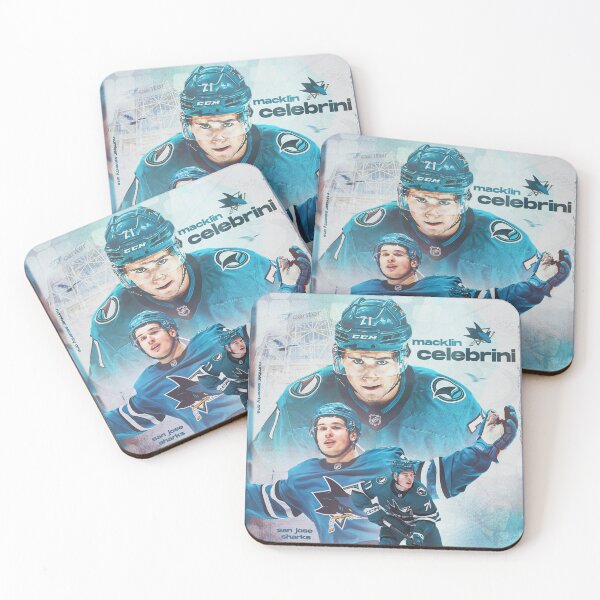 Artikelvorschau, Macklin Celebrini entworfen und verkauft von Skeleton Hockey Department .