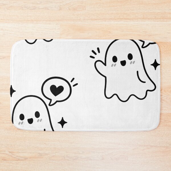 Item preview, Cute Ghost Love, Minimalist Kawaii Ghost T-Shirt designed and sold by magicmode.