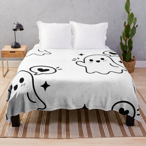 Item preview, Cute Ghost Love, Minimalist Kawaii Ghost T-Shirt designed and sold by magicmode.