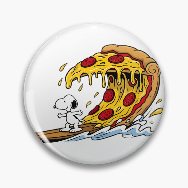 Item preview, Retro Pizza Slice Surfing Coastal Wave Fun 90S Style Graphic Art | Perfect Gift For You And Friends designed and sold by DodgerTheHunter.