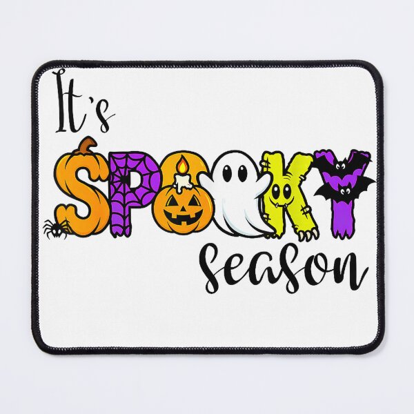 Item preview, It's Spooky Season Funny Halloween Pumpkin Ghost Bats Text T-Shirt designed and sold by lrv2807.