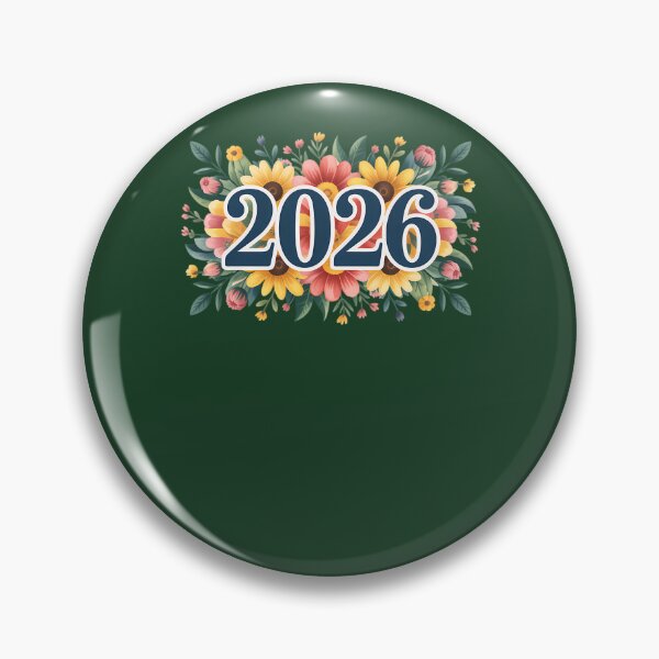 Item preview, 2026 Floral Sticker  Vibrant Flower Design For New Year Celebrations 586 designed and sold by ScentBackInTime.