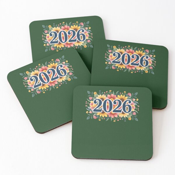 Item preview, 2026 Floral Sticker  Vibrant Flower Design For New Year Celebrations 586 designed and sold by ScentBackInTime.