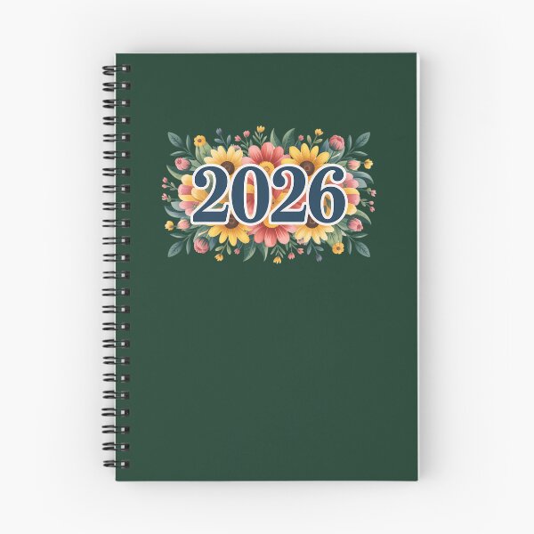 Item preview, 2026 Floral Sticker  Vibrant Flower Design For New Year Celebrations 586 designed and sold by ScentBackInTime.