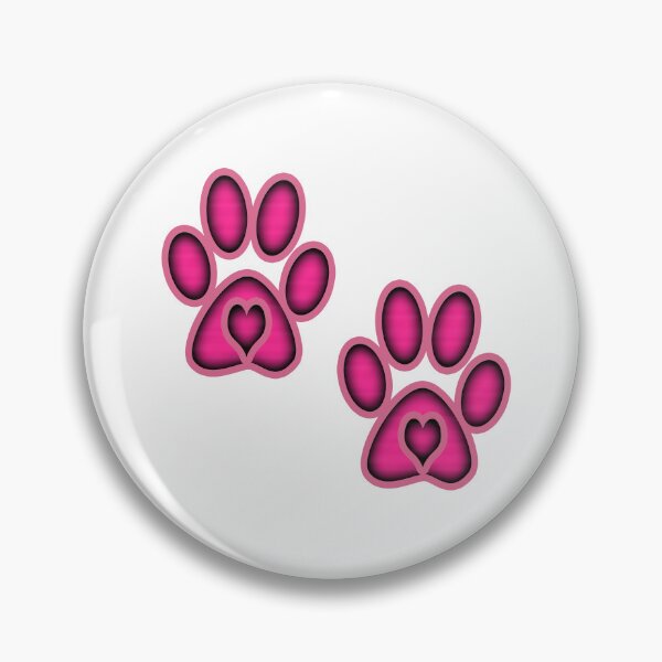 Item preview, Dog Paw Print – Cute Puppy Lover Design T-Shirt designed and sold by Artesil.