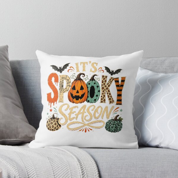 Item preview, It's Spooky Season Halloween Haunted Celebration Pullover Hoodie designed and sold by PrintWaveMagic.