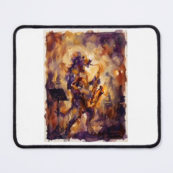 Item preview, Labrador Jazz Sax designed and sold by PictoVibe.