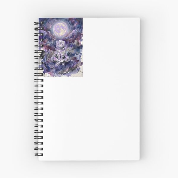 Item preview, Scottish Fold Moon Meditation designed and sold by PictoVibe.