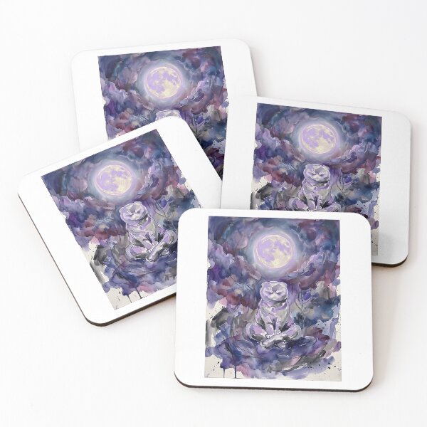 Item preview, Scottish Fold Moon Meditation designed and sold by PictoVibe.