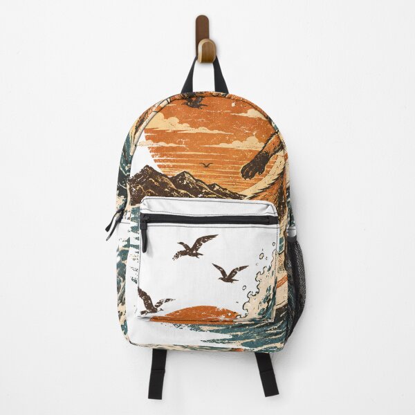 Item preview, Fox Surfer Vintage Ocean Adventure designed and sold by Origamoart.