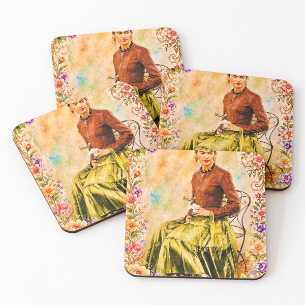 Item preview, Frida Green Skirt Colorized Photo designed and sold by reggiemercedes.