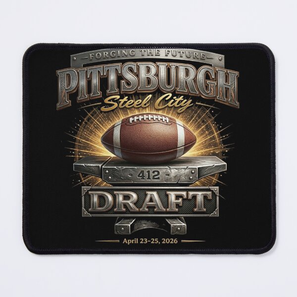 Item preview, Steel City Draft Pittsburgh Draft Weekend Football Shirt designed and sold by Artovista Vision.
