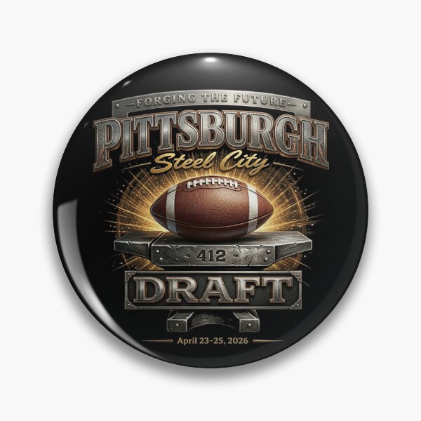 Item preview, Steel City Draft Pittsburgh Draft Weekend Football Shirt designed and sold by Artovista Vision.