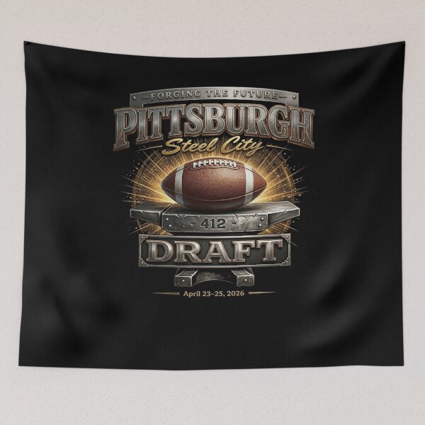 Item preview, Steel City Draft Pittsburgh Draft Weekend Football Shirt designed and sold by Artovista Vision.