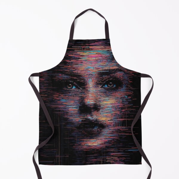 Item preview, Digital Distortion: Cyberpunk Female Face designed and sold by V8Green.