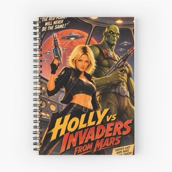 Item preview, Holly vs Invaders From Mars designed and sold by Moviebuff91.