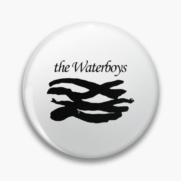 Item preview, The Waterboys Minimalist Black Script and Abstract Bird designed and sold by 6equal.