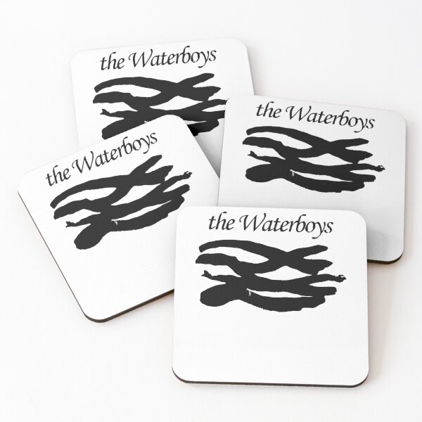 Item preview, The Waterboys Minimalist Black Script and Abstract Bird designed and sold by 6equal.