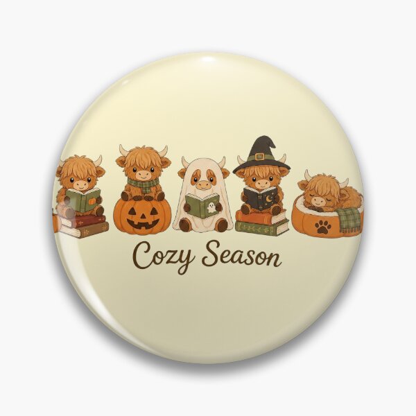 Item preview, Cozy Season Cute Highland Cow Autumn designed and sold by CRMediaGroup.