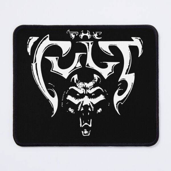 Item preview, Horned Creature Face Tribal Typography designed and sold by styleloft69.