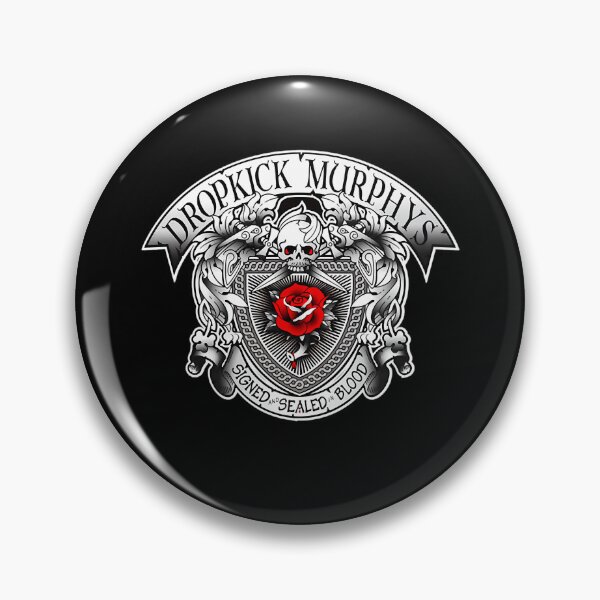 Item preview, Coat Of Arms Skull Red Rose Ribbon Crest designed and sold by styleloft69.