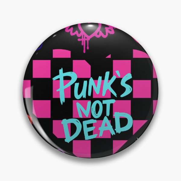 Item preview, Punks Not Dead Y2K Grunge Aesthetic Heart Graphic designed and sold by V8Green.