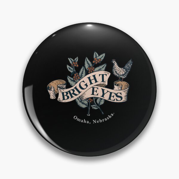 Item preview, Bright Eyes Omaha Nebraska Band Banner and Rooster designed and sold by 6equal.