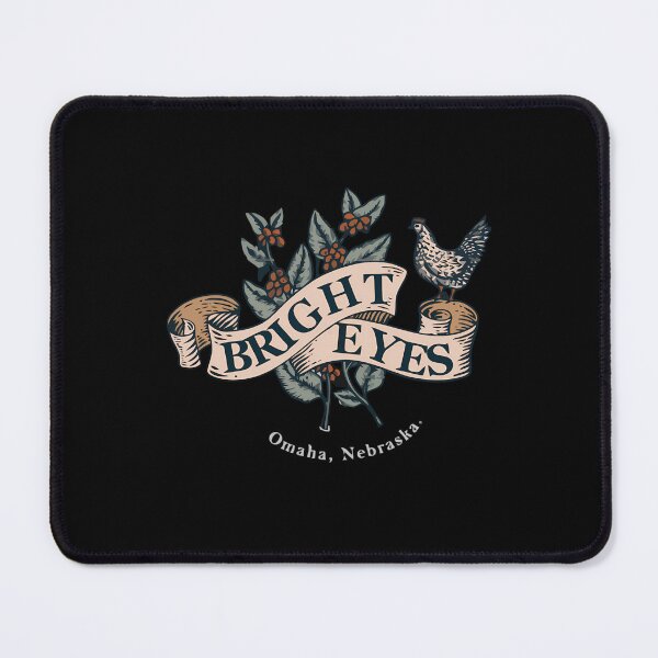 Item preview, Bright Eyes Omaha Nebraska Band Banner and Rooster designed and sold by 6equal.