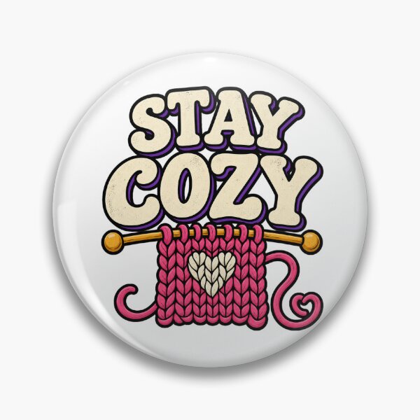 Item preview, Stay Cozy – Cute Knitting & Yarn Lover designed and sold by EastEndTownie.