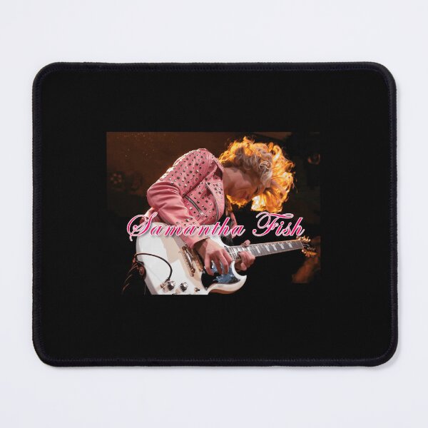 Item preview, Samantha Fish Live Performance Pink Studded Jacket and Electric Guitar designed and sold by 6equal.
