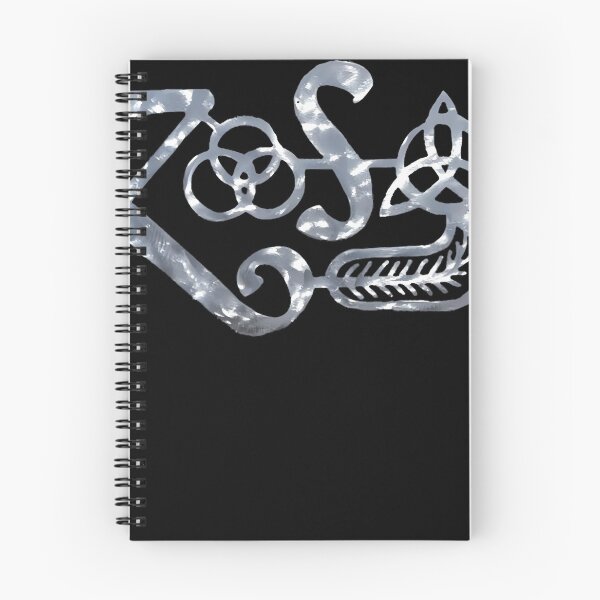 Item preview, Led Zeppelin Zoso IV Runes Symbol Icy Metallic Finish designed and sold by 6equal.