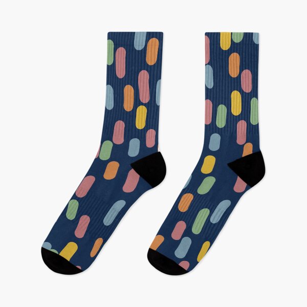 Item preview, Sprinkles pattern with a dark background designed and sold by Line & Tide.