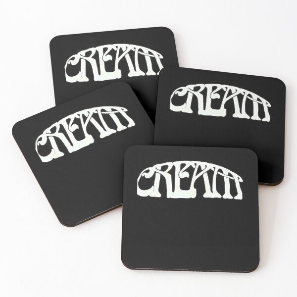 Artikelvorschau, Cream Psychedelic Rock Supergroup White Melting Lettering entworfen und verkauft von 6equal.