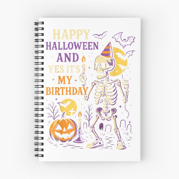 Item preview, Its My Birthday Shirt Women Men, Halloween Skeleton Birthday T-Shirt designed and sold by Magoya Store ⭐⭐⭐⭐⭐.