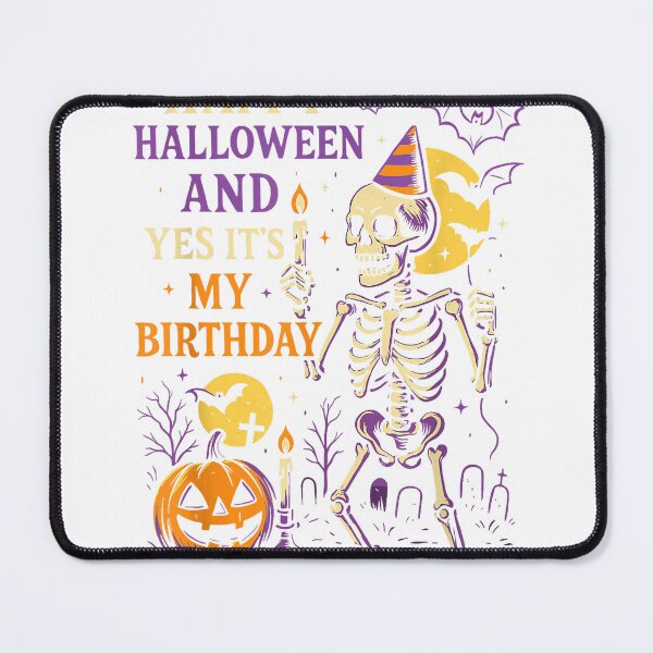 Item preview, Its My Birthday Shirt Women Men, Halloween Skeleton Birthday T-Shirt designed and sold by Magoya Store ⭐⭐⭐⭐⭐.